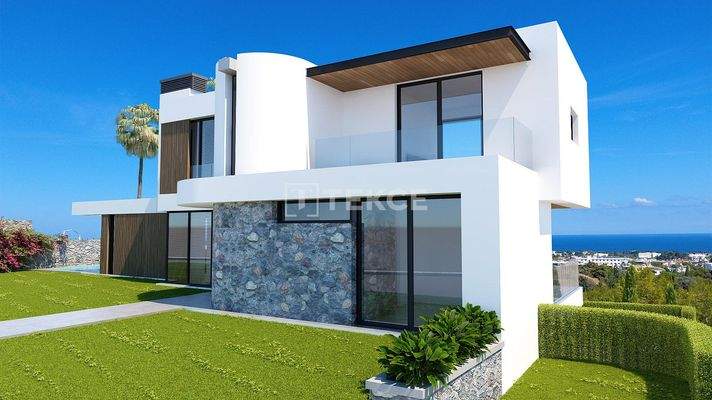 Villas with Private Pools and Views in Girne North Cyprus