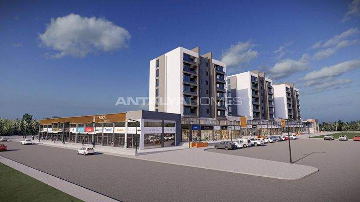 Investment Apartments in an Elegant Project in Antalya