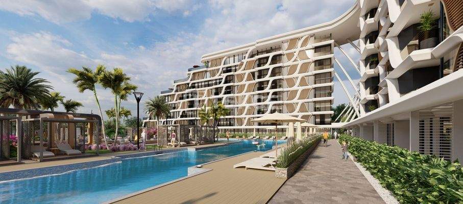 Sea and Mountain View Apartments in Antalya Altintas