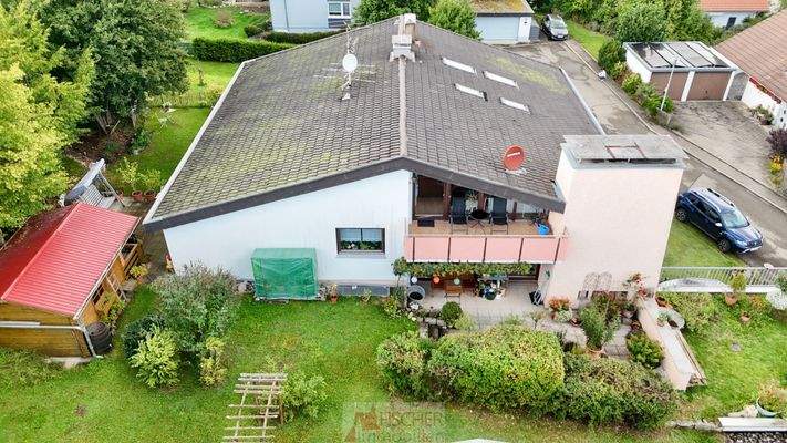 Blick auf den Garten