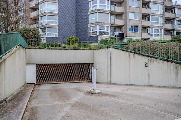 Zufahrt zum Tiefgaragenstellplatz