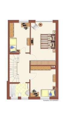 Grundriss Obergeschoss