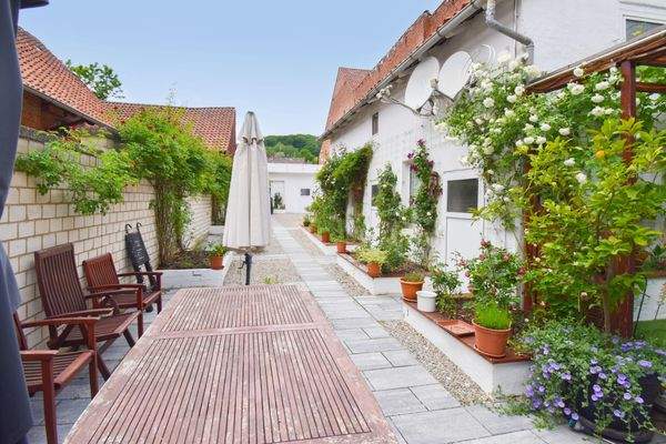 Wundervoller Innenhof