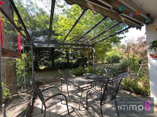  auf überdachten Lieblingsplatz 