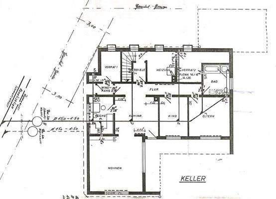 Grundriss Kellergeschoss