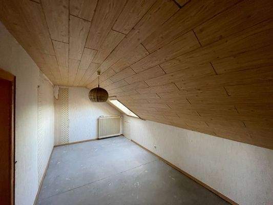 Hobbyraum Dachgeschoss