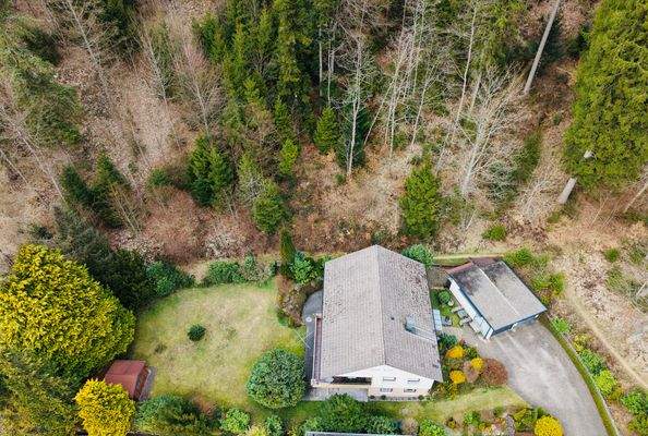 Lage direkt am Waldrand