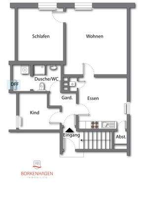 unverbindlicher Grundriss Whg. 4