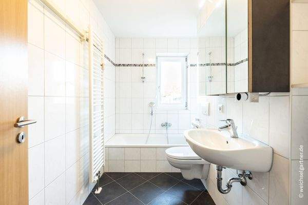 Tageslicht-Badezimmer