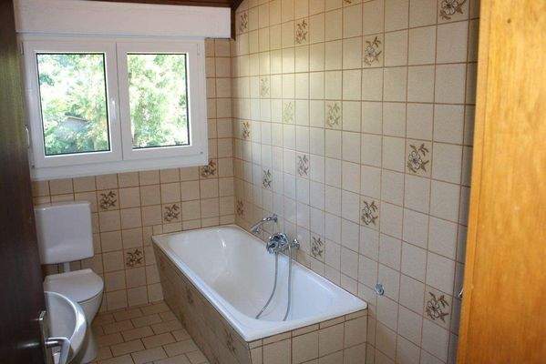 Teilbereich Bad im DG