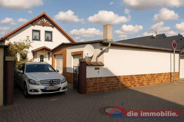 Blick von der Straße