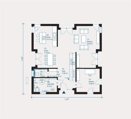 Grundriss EG individuell anpassen