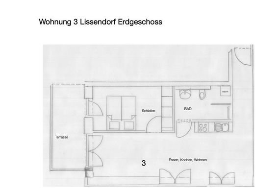 Grundriss Wohnung 3