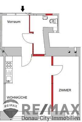 08. Eigentumswohnung 1060 Wien - Grundriss