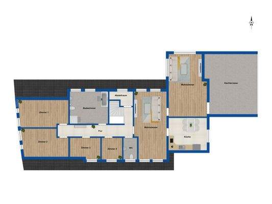 Grundriss Dachgeschoss