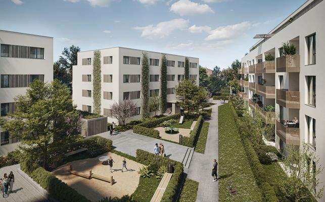 Visualisierung Innenhof