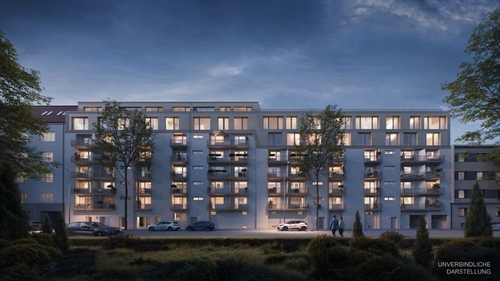Aachener Strasse 35-38 -  Bei Nacht