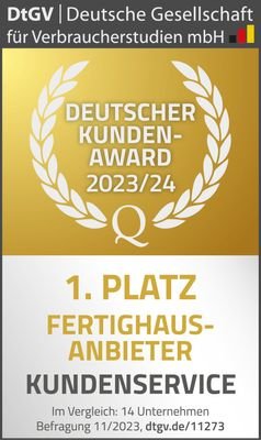  1. Platz Fertihausanbieter