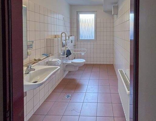 Behindertengerechts WC