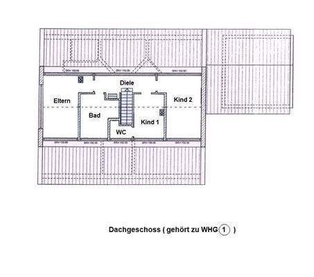 Grundriss Dachgeschoss