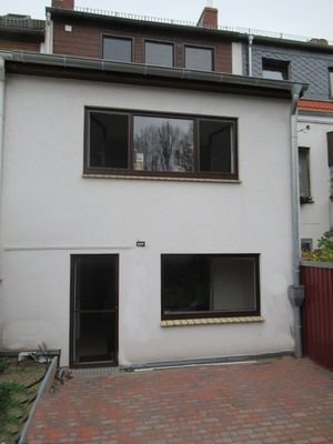 Hausansicht vom Garten