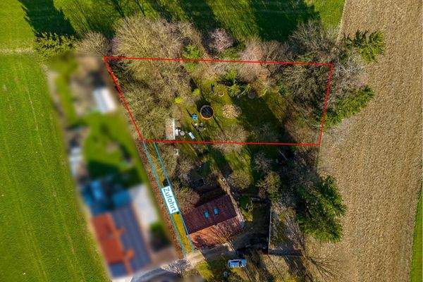 Luftaufnahme - Zufahrt