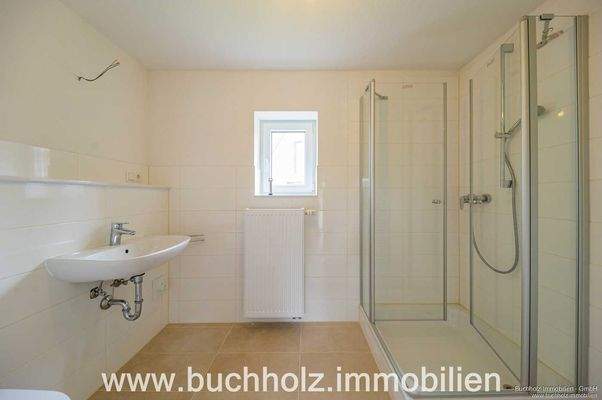 Duschbad im Erdgeschoss