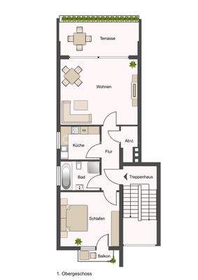 Grundriss 1. OG (beispielhaft)