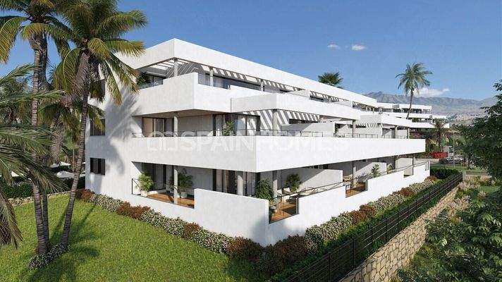 Sea View Apartments Close to a Golf Club in Casares