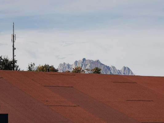 201 view to the West and the top of Wilder Kaiser 