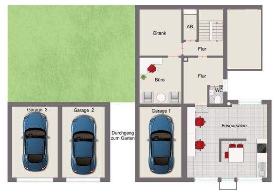 Grundriss Erdgeschoss