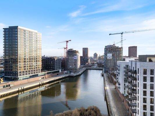 Blick auf den Baakenhafen
