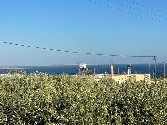 Kreta, Koutsouras: Tolles Baugrundstück in Meeresnähe zu verkaufen