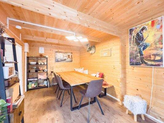 Innenansicht Gartenhaus