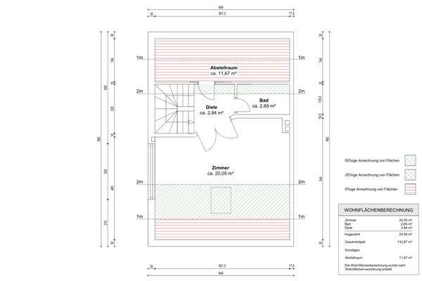 Grundriss Dachgeschoss