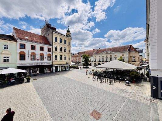 Ausblick aus Büroraum 1