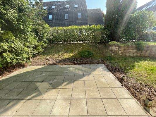 Terrasse - Beispielgrundstück