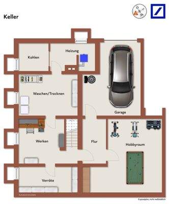 Grundriss Keller