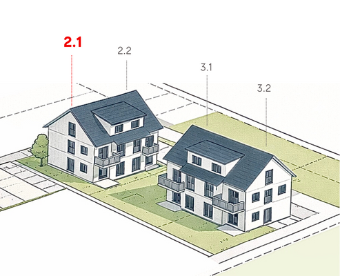 Übersicht Doppelhäuser