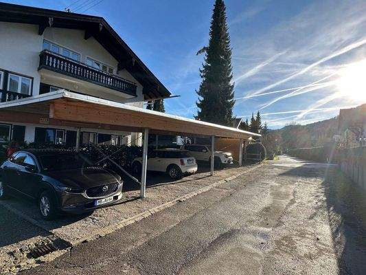 Stellplatz, Westansicht