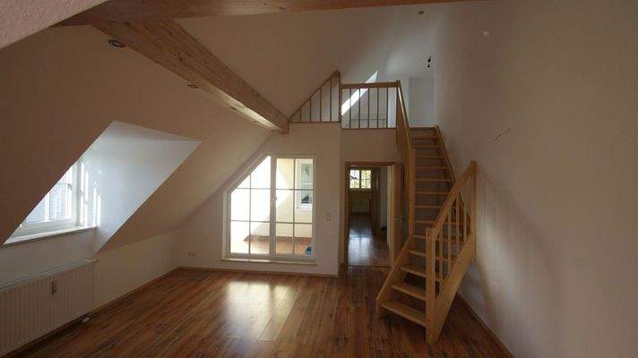 Wohnzimmer und Dachgalerie
