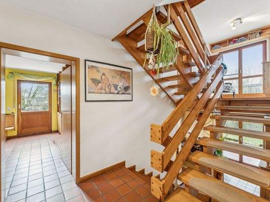 Treppenaufgang ins OG