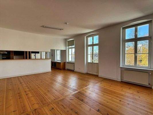 Wohnraum/Küche/Essen WE 5