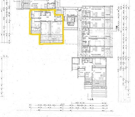 Grundrissplan ursprünglich