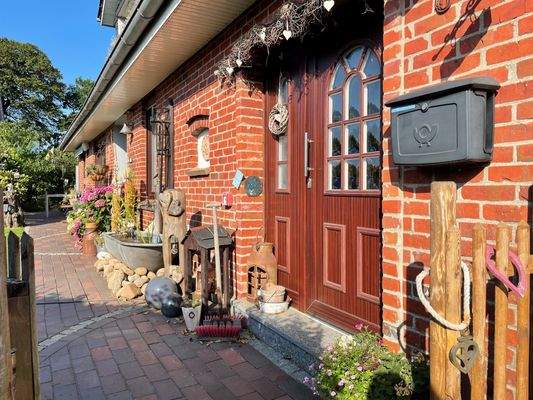 Eingangstür zum Dachgeschoss