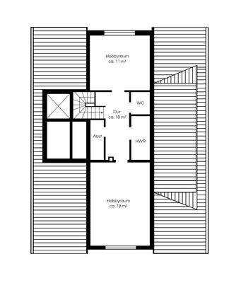 Grundriss Dachgeschoss