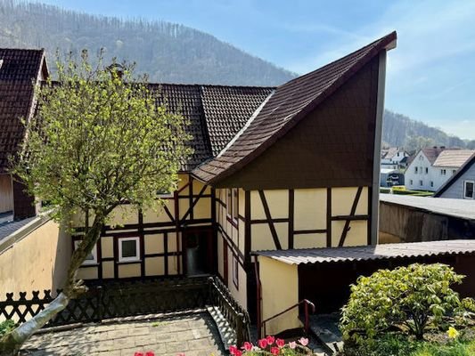 Ansicht vom Garten