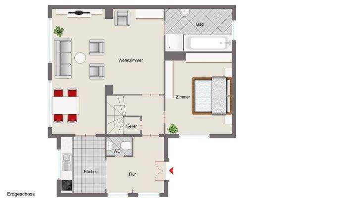 Grundriss Erdgeschoss