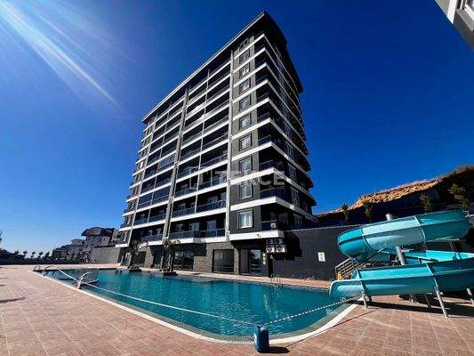 Stylish Apartments with Unique Sea View in Alanya Avsallar