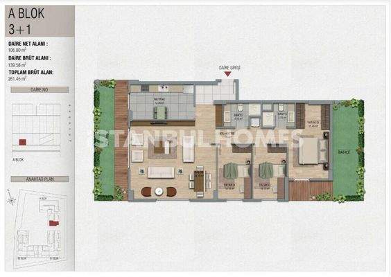 Flats for Sale in Pendik Istanbul Near the Airport